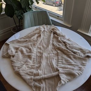 Cream shawl